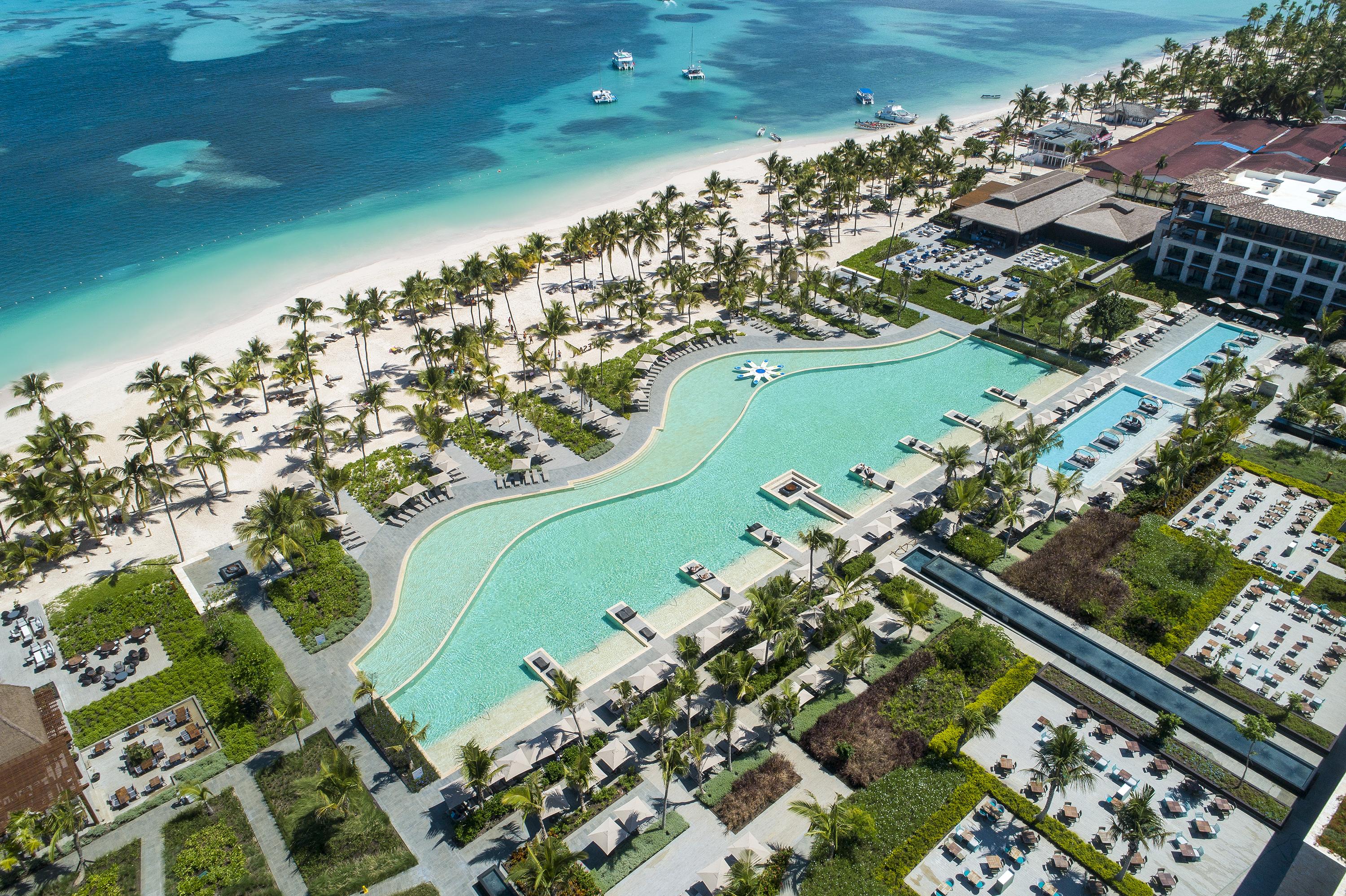 Lopesan Costa Bavaro Resort, Spa & Casino Πούντα Κάνα Εξωτερικό φωτογραφία Aerial view of the resort